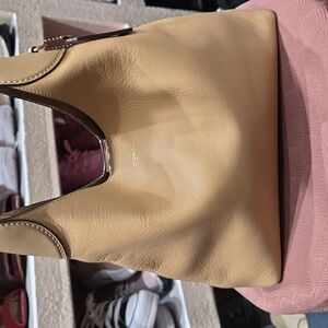 Coach Brooklyn 28 Tan Shoulder Bag in